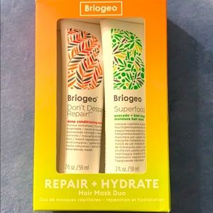 BRIOGEO REPAIR + HYDRATE HAIR MASK DUO